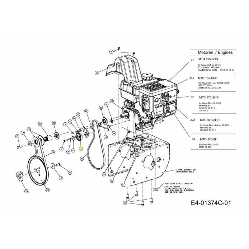 PULLEY ASM:IDLER:1.917 OD 684-04169 ORIGINAL MTD