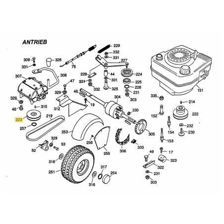 Keilriemenscheibe 6110165 Original MTD | NewgardenParts.com