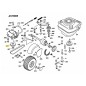 POLEA DE CORREA TRAPEZOIDAL 6110165 ORIGINAL MTD POLEA DE CORREA TRAPEZOIDAL 6110165 ORIGINAL MTD