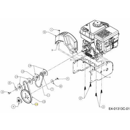 Riemenscheibe 756-04024 Original MTD | NewgardenParts.com