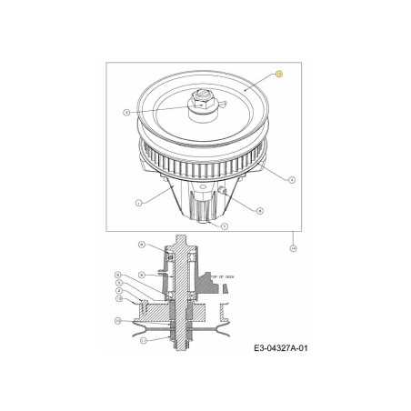 Keilriemenscheibe 756-04344 ORIGINAL MTD | NewgardenParts.com