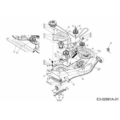 PULLEY IDLER 5" 756-04511B ORIGINAL MTD | NewgardenParts.com