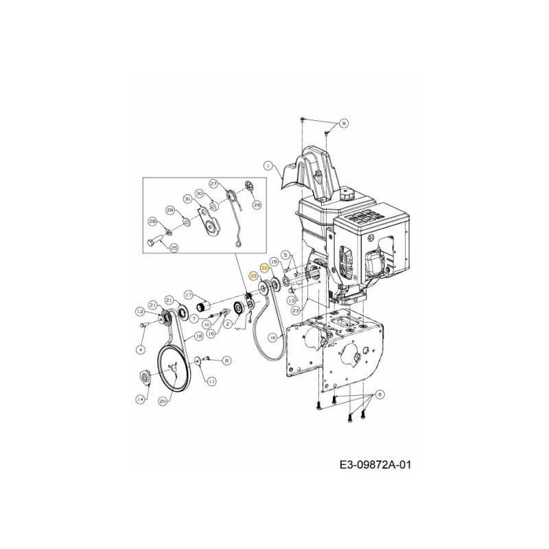 PULLEY-INNER/OUTER 4"DIA 756-05228 ORIGINAL MTD