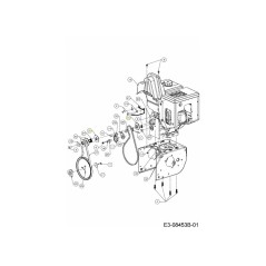DEMI-POULIE 756-04114 ORIGINAL MTD | NewgardenParts.com