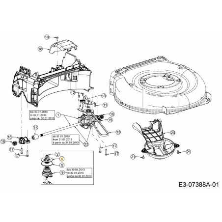 PULLEY HALF UPPER 756-04457C ORIGINAL MTD | NewgardenParts.com