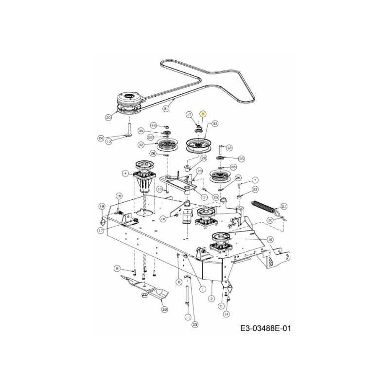 COUVERCLE DE POULIE DE RENVOI 703-11553 ORIGINAL MTD