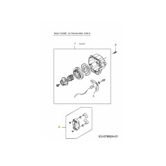 POLEA DE ARRANQUE KM-017169 ORIGINAL MTD