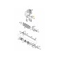PULEGGIA A CINGHIA TRAPEZOIDALE 3635128 ORIGINALE MTD PULEGGIA A CINGHIA TRAPEZOIDALE 3635128 ORIGINALE MTD
