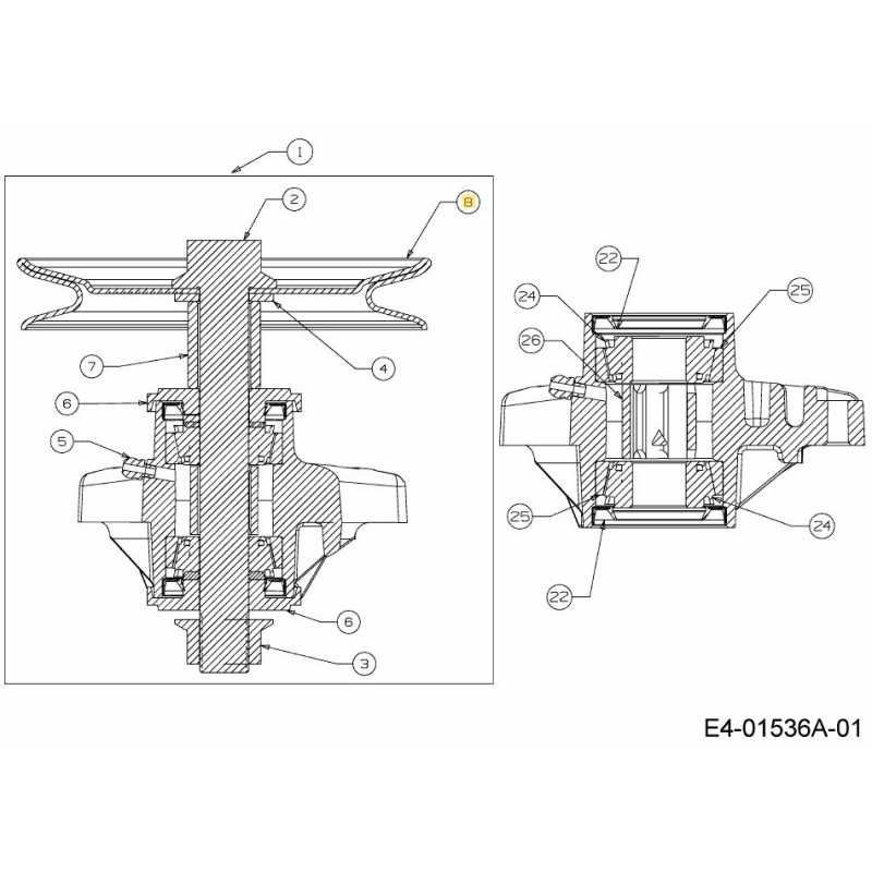 PULLEY 756-04086 ORIGINAL MTD