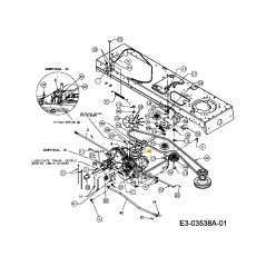 INGRESSO PULEGGIA 4.13 756-04111 ORIGINALE MTD | NewgardenParts.com
