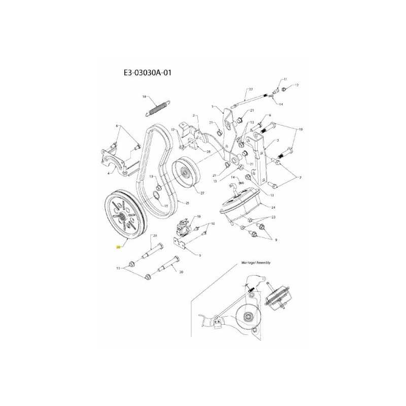 PULEGGIA-PRESA DI FORZA 756-3092 ORIGINALE MTD PULEGGIA-PRESA DI FORZA 756-3092 ORIGINALE MTD