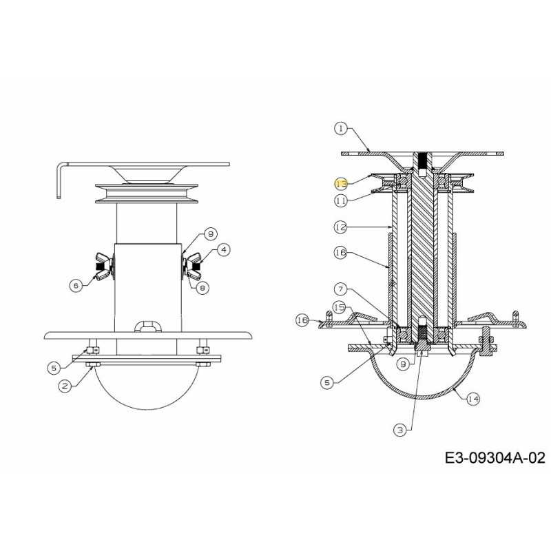 POULIE 756-05083 ORIGINALE MTD