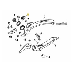 SLIDE BUTTON 7260103 ORIGINAL MTD | NewgardenParts.com
