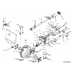Hydrostatische Pumpe 618-3243 Original MTD | NewgardenParts.com