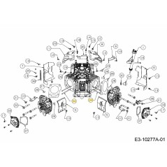 Schubstange 751-15355 Original MTD