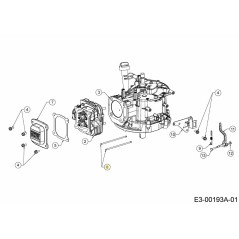 ASTA DI SPINTA 751-16026 ORIGINALE MTD | NewgardenParts.com