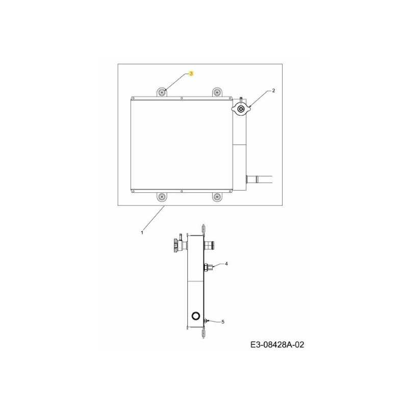 PASSACAVO PER SUPPORTO RADIATORE 759-04132 ORIGINALE MTD