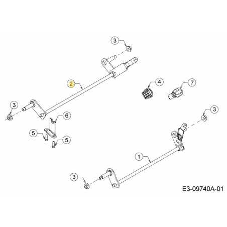 ASSALE POSTERIORE 611-05077B ORIGINALE MTD | NewgardenParts.com