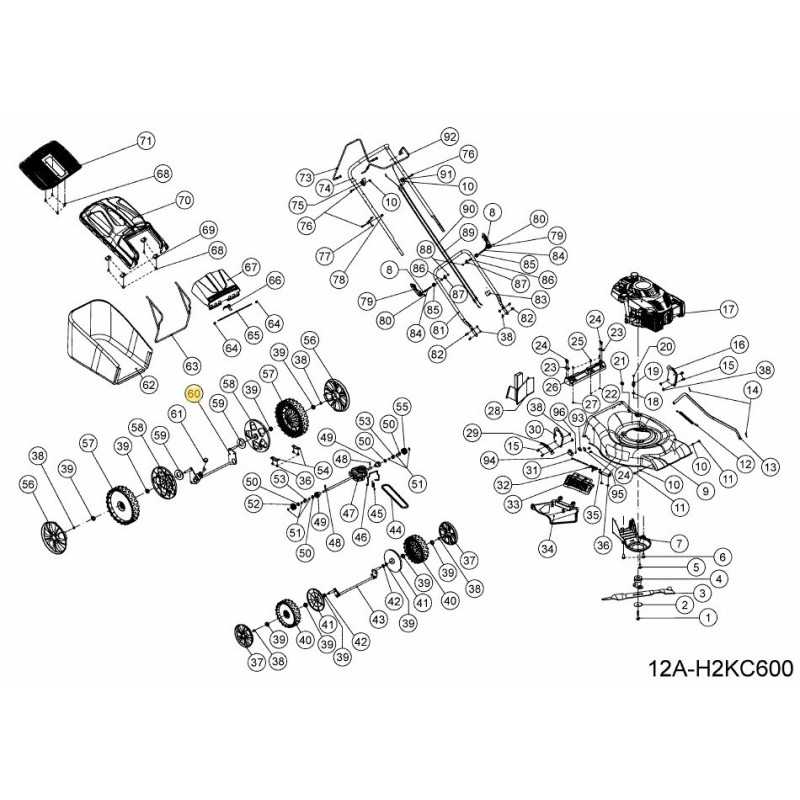 REAR AXLE 092.70.135 ORIGINAL MTD