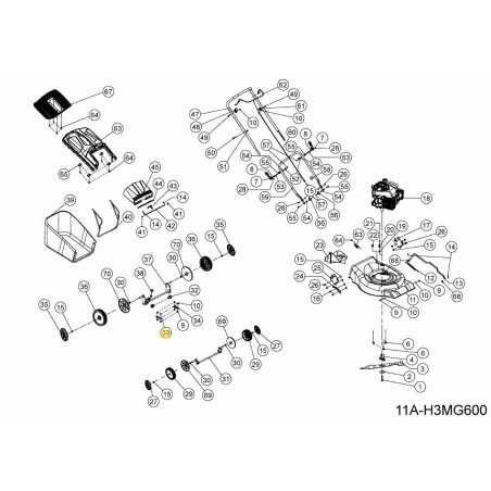 RECHTES HINTEN-KENNZEICHEN 092.70.114 ORIGINAL MTD | NewgardenParts.com