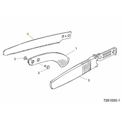 RE-B27 REPL.BLADE 7281060 ORIGINAL MTD | NewgardenParts.com