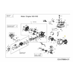 DÉMARREUR ENSEMBLE 751-12418 ORIGINAL MTD | NewgardenParts.com