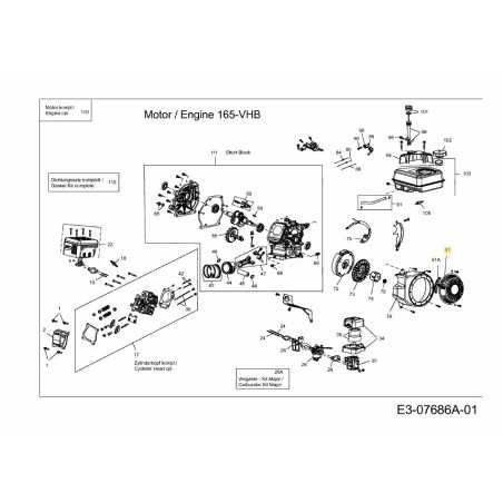 DÉMARREUR ENSEMBLE 751-12418 ORIGINAL MTD | NewgardenParts.com