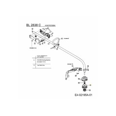 CARRETE INTERIOR 753-1155 ORIGINAL MTD | NewgardenParts.com