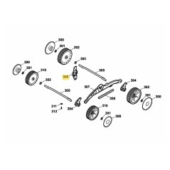 ADJUST STRAP 4905316 ORIGINAL MTD | NewgardenParts.com
