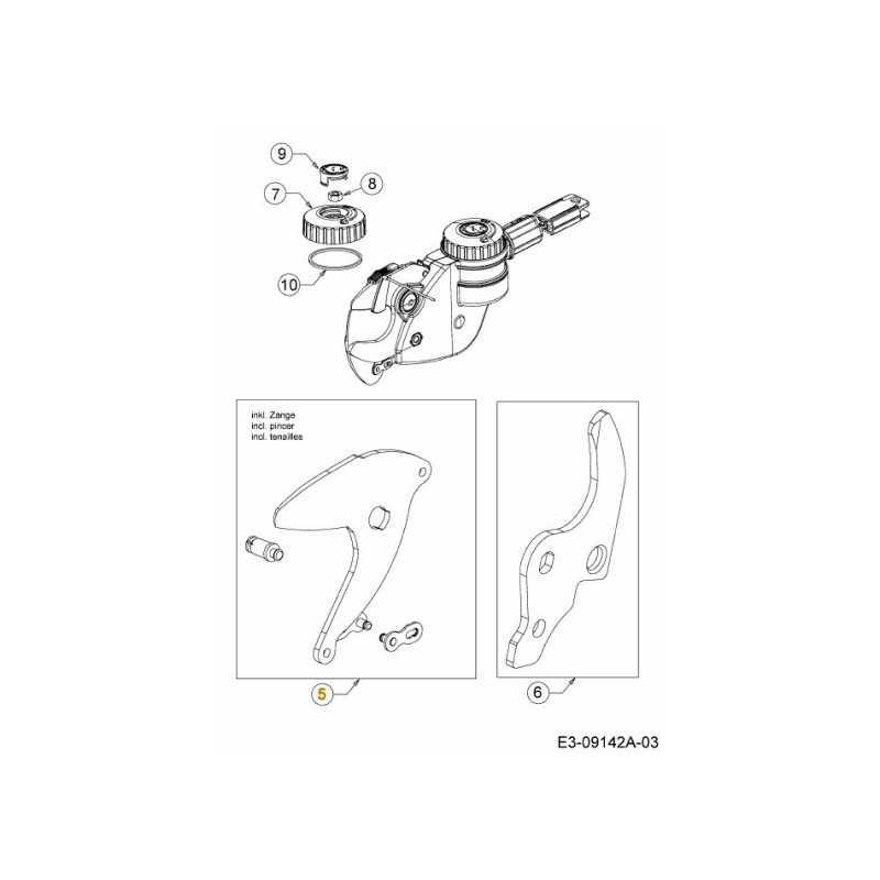 KIT DE RÉPARATION DE LAME PDC 753-08621 ORIGINAL MTD