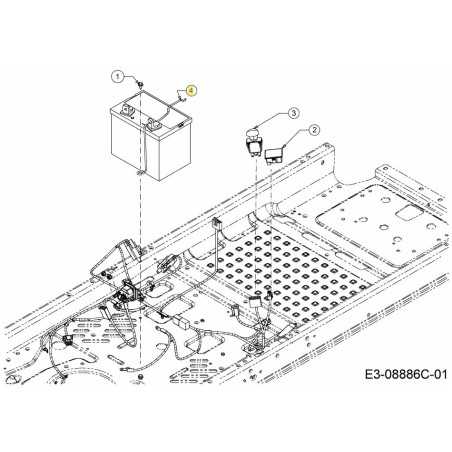 BATTERIE DE RETENUE 747-06780637 ORIGINALE MTD | NewgardenParts.com