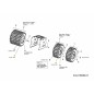 JANTE DE ROUE 734-1124A499 ORIGINALE MTD JANTE DE ROUE 734-1124A499 ORIGINALE MTD