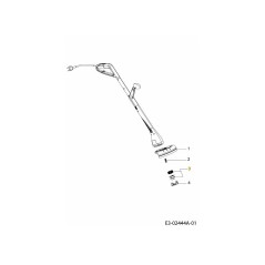 CABEZAL DE RECORTADORA GT-RT/SERVICIO N2 6070096 ORIGINAL MTD | NewgardenParts.com