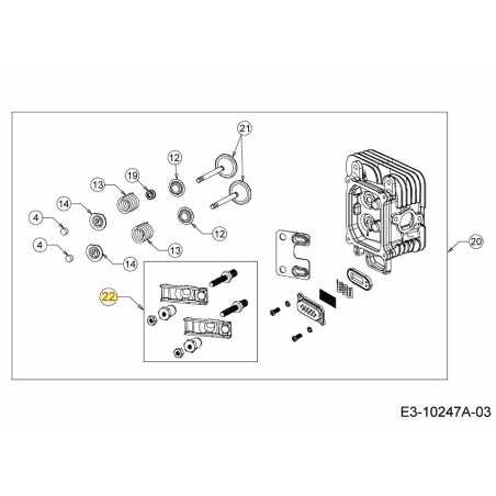 ARM, ROCKER 751-15353 ORIGINAL MTD | NewgardenParts.com