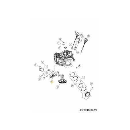ASTA DI COLLEGAMENTO ASM KH-010242 ORIGINALE MTD | NewgardenParts.com