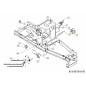 Batteriehalterung 747-11586 Original MTD