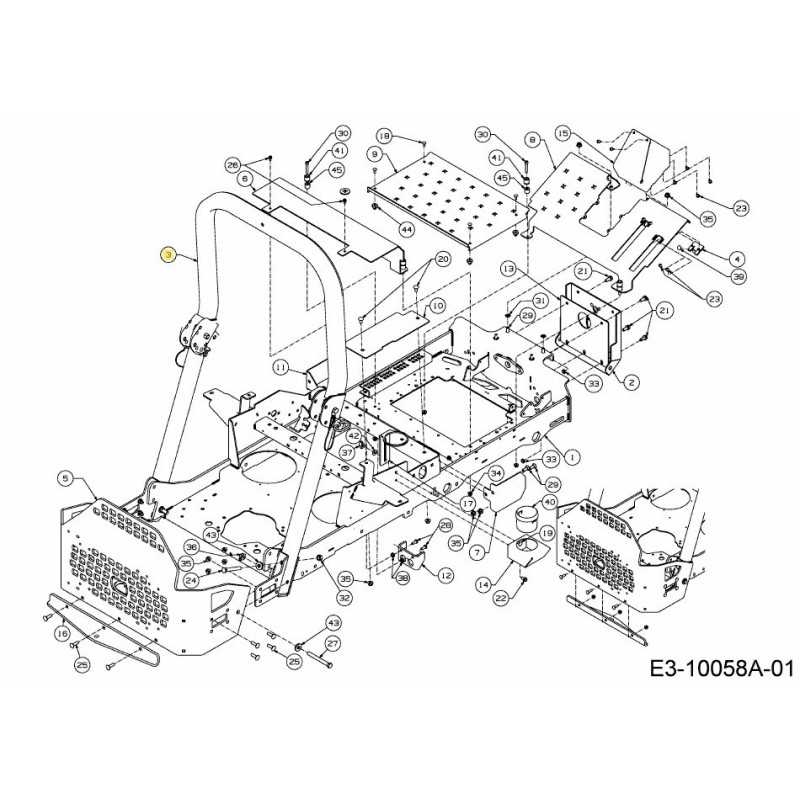 ROPS PIEGHEVOLE ASM 680-00437 ORIGINALE MTD
