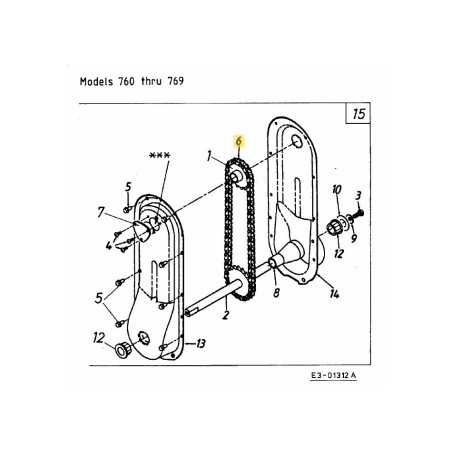KETTE: ENDLS: -40 X 66 GLIEDER 713-0412 ORIGINAL MTD | NewgardenParts.com