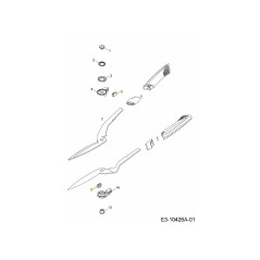 TAMPONE IN GOMMA HS-B 7424202 ORIGINALE MTD | NewgardenParts.com
