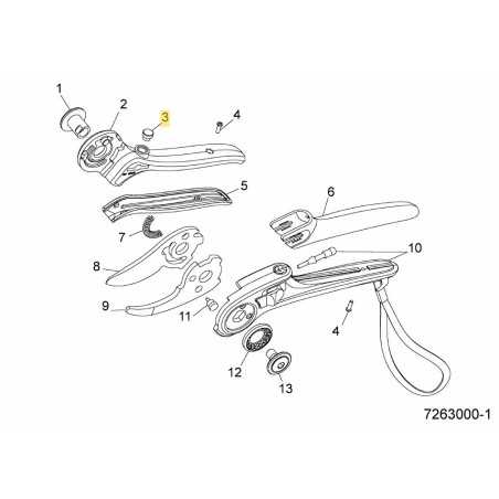 TAMPONE IN GOMMA 7260203 ORIGINALE MTD | NewgardenParts.com
