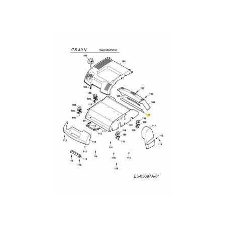 BORDURE EN CAOUTCHOUC 3635318 ORIGINAL MTD | NewgardenParts.com