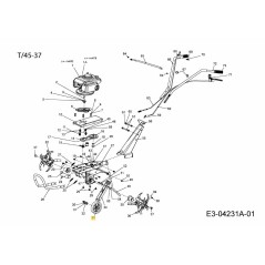 WHEEL FRONT CASTER 092.65.032 ORIGINAL MTD | NewgardenParts.com