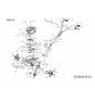 RUEDA DELANTERA CASTER 092.65.032 ORIGINAL MTD
