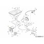 ENSEMBLE DE ROUE MOTRICE AF-48865 ORIGINAL MTD