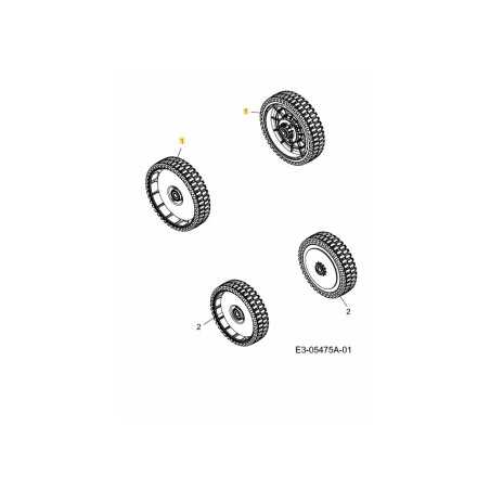 WHEEL CPL: 200MM PREM BB 634-04577 ORIGINAL MTD | NewgardenParts.com