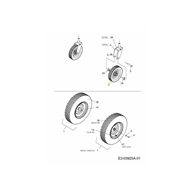 WHL CSTR 8 X 1.75 STL O GRIGIO 734-04243 ORIGINALE MTD
