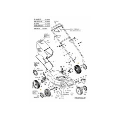 WHL ASM 200mm RWD ELP SLV 634-04250 ORIGINALE MTD | NewgardenParts.com