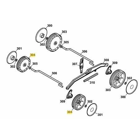 Wheel D150 4905501 ORIGINAL MTD | NewgardenParts.com