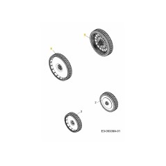RAD:KOMPL:300MM:DRV:PREM BB 634-04569 ORIGINAL MTD