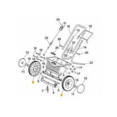 Rad, 300 mm Durchmesser, 5450500 Original MTD